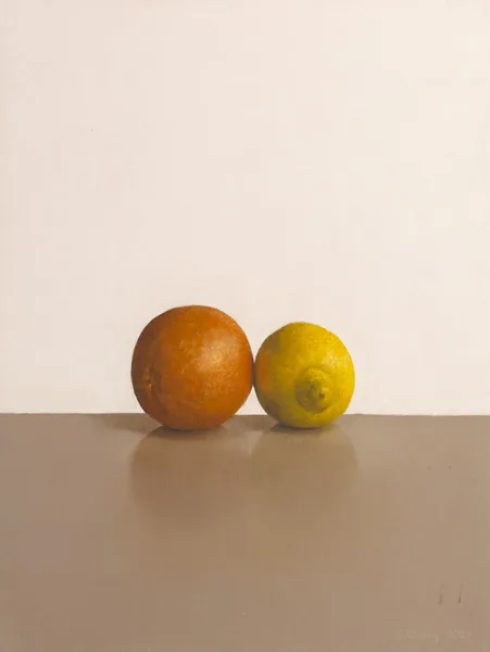 CLEMENTINE, LEMON by Comhghall Casey, 2007, oil on canvas, sold Nov 2013