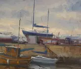 Norman Teeling, HARBOUR SCENE