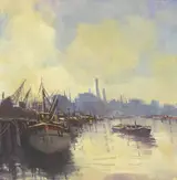 Norman J. McCaig, EVENING, BELFAST LOUGH