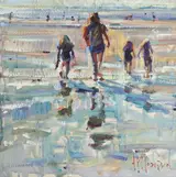 Arthur K. Maderson, STUDY, ROSSES POINT, TOWARDS EVENING and EVE, ROSSES POINT, SLIGO (PAIR)