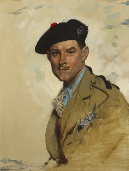 William Orpen, PORTRAIT OF CAPTAIN COLIN DAVID BRODIE, 1928, oil on canvas
