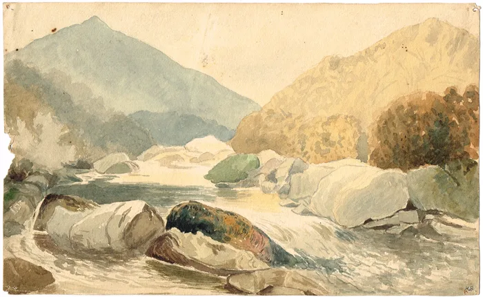 ARCHIVE OF NINE DRAWINGS & WATERCOLOURS by Henry Butler, pencil drawings; (5); watercolours; (4); (all unframed), sold Sep 2013