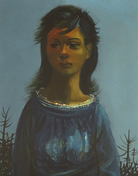 Daniel O'Neill, MARY, oil on board