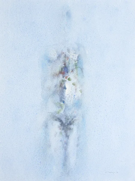 Louis le Brocquy, BEING (W1428), 1998, watercolour