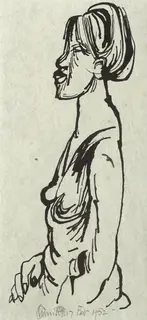 Colin Middleton, PROFILE OF A WOMAN