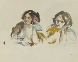 Stella Steyn, FIGURE STUDIES (A PAIR)