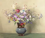 Wycliffe Egginton, STILL LIFE WITH WILD FLOWERS