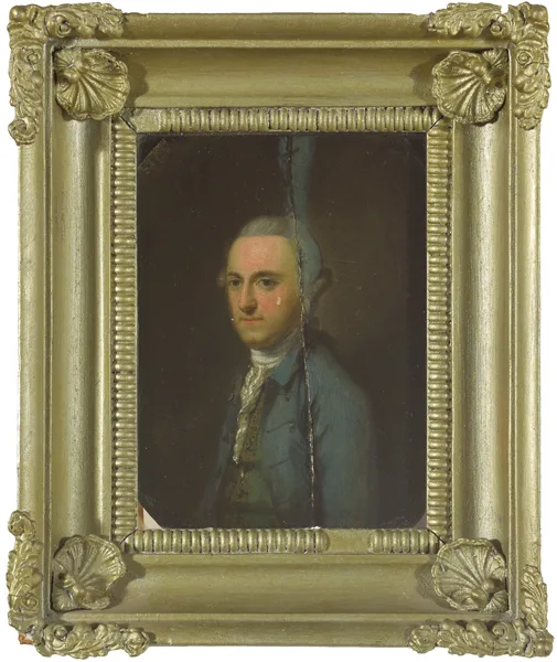Robert Home, PORTRAIT OF J. KING ESQ, oil on panel; (oval)