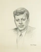 Frank McKelvey, PORTRAIT OF JOHN FITZGERALD KENNEDY