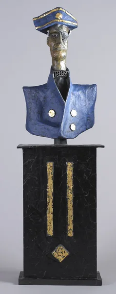 ADMIRAL NELSON by Graham Knuttel, papier-mâché, sold Sep 2013