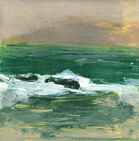 Donald Teskey, IVERAGH II, carborundum print; (no. 42 from an edition of 220); (unframed)