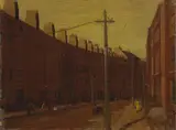 Harry Kernoff, GEORGIAN HOUSES [HARCOURT ST.], DUBLIN