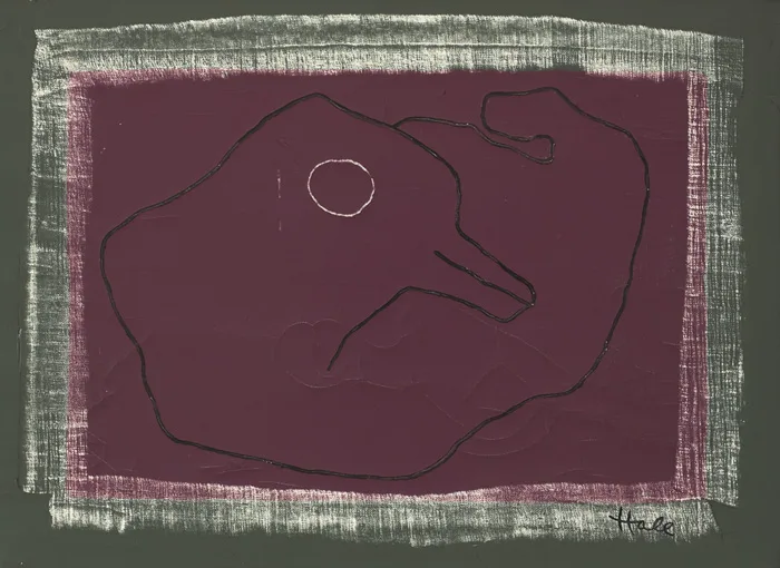 DRAKE RESTING by Kenneth Hall, 1943, oil on canvas, offered Mar 2013