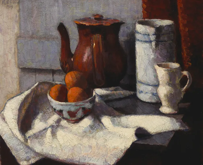 NATURE MORTE by Roderic O'Conor, c.1909, oil on canvas, sold Mar 2013