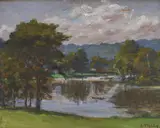 Aloysius C. OKelly, RIVER AND TREES