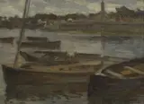 Aloysius C. OKelly, BOATS OUTSIDE CONCARNEAU, FRANCE