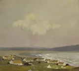 Paul Henry, KEEL VILLAGE, ACHILL ISLAND