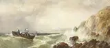Edwin Hayes, STORMY WEATHER OFF THE ROCKS, HOWTH, COUNTY DUBLIN, c.1860s