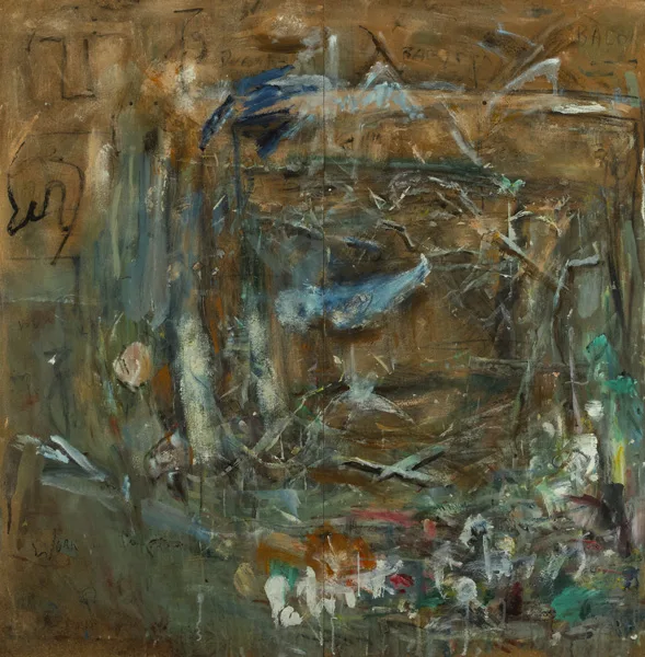 THE ARTIST'S PALETTE by Patrick Collins, oil on board, sold Mar 2013
