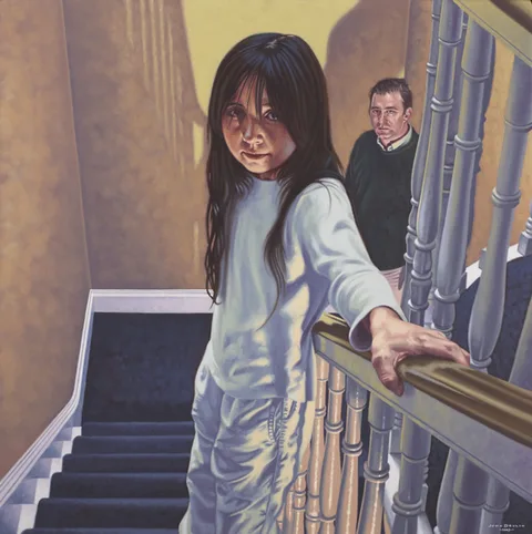 John Devlin, LANDING, 2003, acrylic on canvas