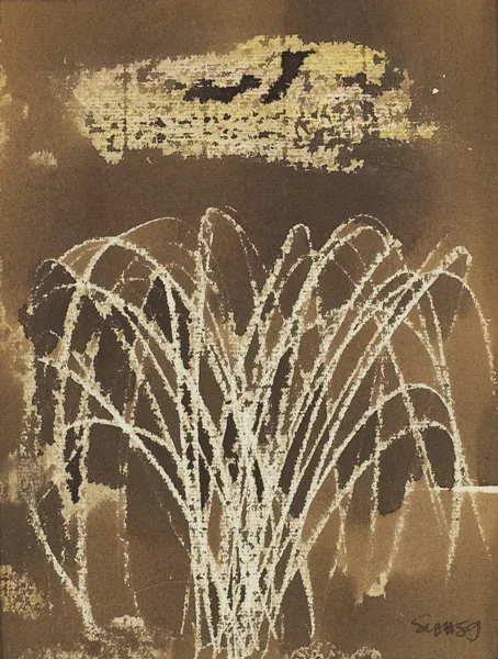 FESTIVAL by Patrick Scott, 1959, watercolour, sold Mar 2013