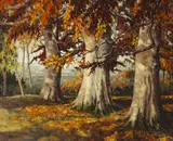 Mabel Young, AUTUMN LANDSCAPE