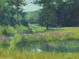 Brett McEntagart, THE MEADOW POND, SUMMER