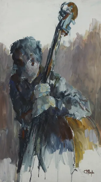 TRAIN 45 by Cian McLoughlin, oil on board, offered Mar 2013