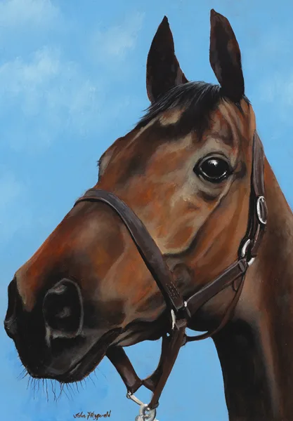 John Fitzgerald, RED RUM, oil on canvas