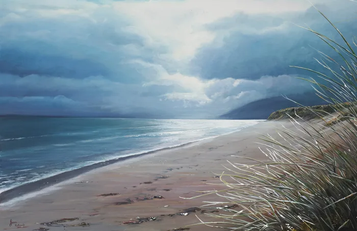 Jane Hilliard, MORNING LIGHT, oil on canvas board
