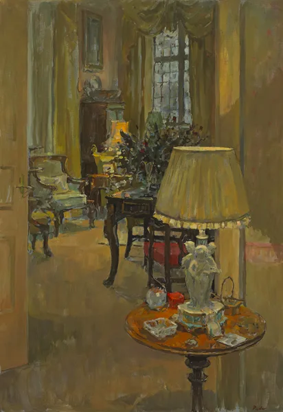 Susan Ryder, THE CUPID LAMP, oil on canvas