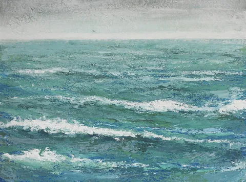 John Adams, ROCHES POINT ONE, 1999, oil on board