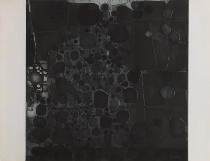 Anthony Lyttle, THE WALLS OF JERICHO, etching on steel