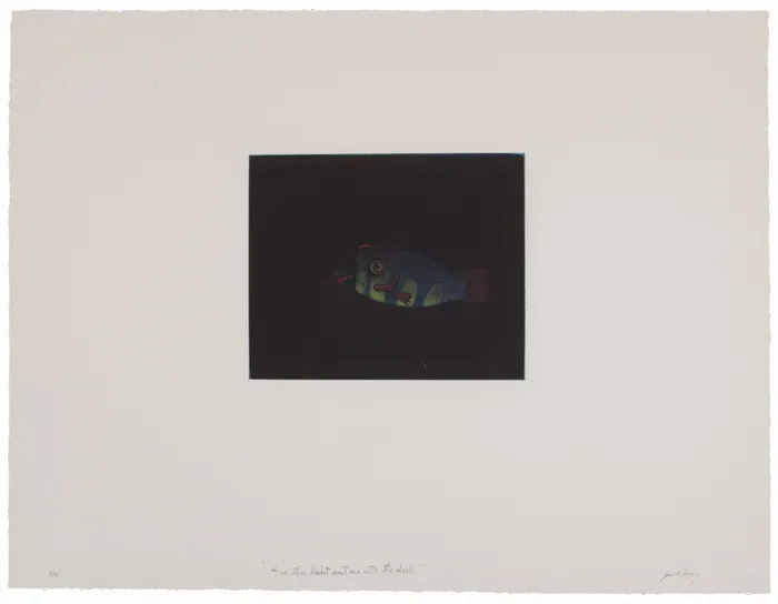 James McCreary, FOR THOU HAST CAST ME INTO THE DEEP, mezzotint and aquatint