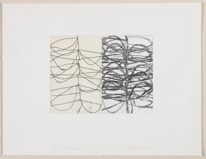 John Graham, TWO FIGURES, etching