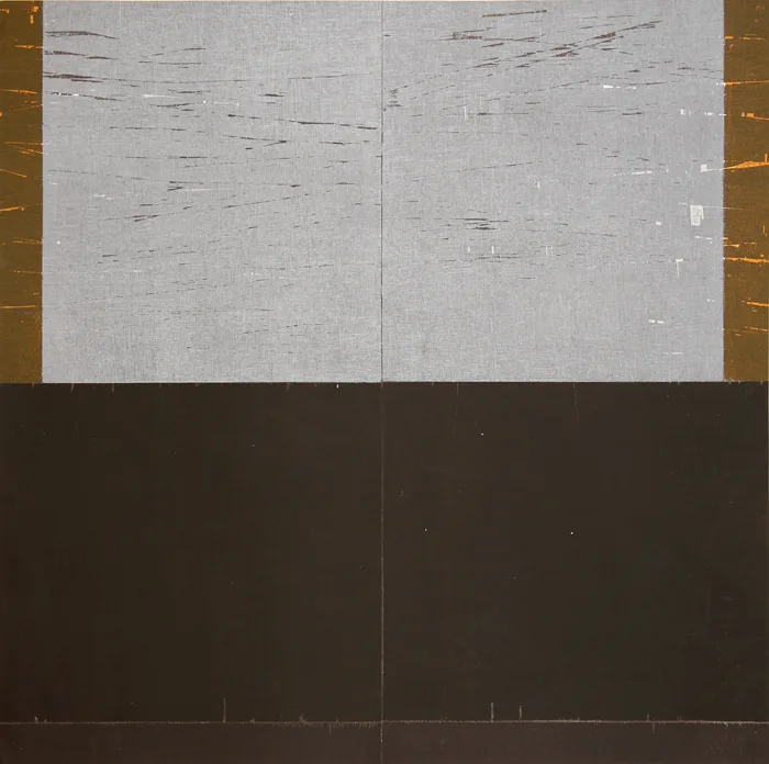 WB2 by Charles Tyrrell, 2005, woodblock print; (from an edition of 75), offered Dec 2012