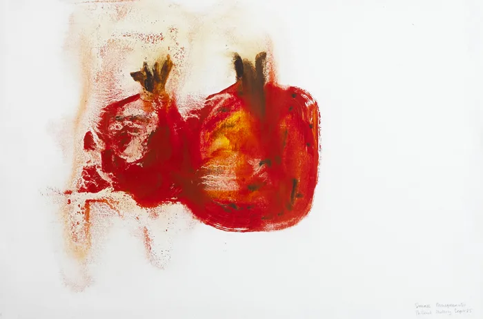 Patrick Hickey, SMALL POMEGRANATES, 1985, oil on paper