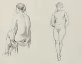 Mary Swanzy, FEMALE LIFE STUDY I