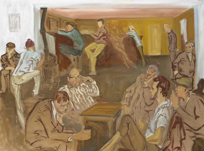 Eithne McNally, PUB IN THE WEST OF IRELAND, oil on canvas