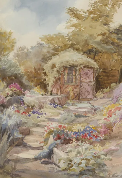 Gladys Wynne, SUMMER GARDEN, watercolour