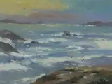 Liam Treacy, SEASCAPE AT SUNSET