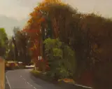 Trevor Geoghegan, WINTER CORNER, ROAD TO BRIDGE, BLESSINGTON, COUNTY WICKLOW