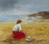 Elizabeth Brophy, RESTING ON THE STRAND