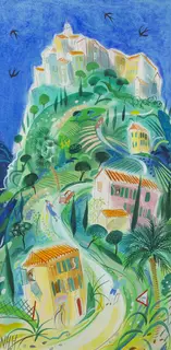 Nicholas Hely Hutchinson, THE ROAD TO GOURDON, FRANCE