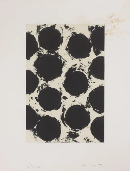 JG 9910 by John Graham, 1999, etching; (11/20), sold Dec 2012