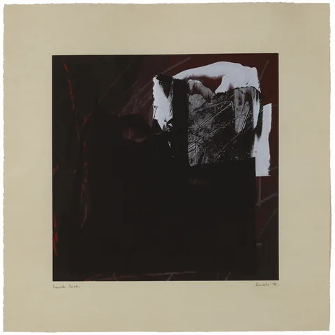 Martyn Robert Brewster, LOWICK NO.141, 1998, silkscreen monoprint