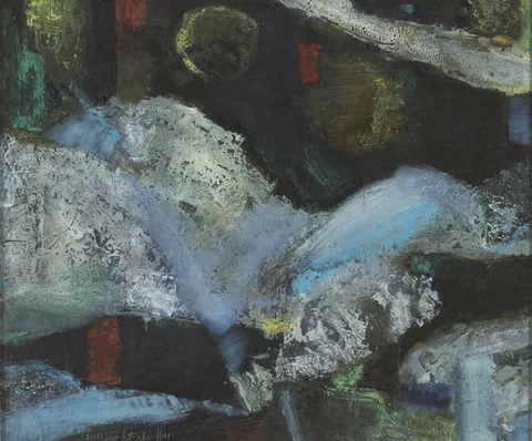 Eileen Costelloe, BUNBEG, COUNTY DONEGAL, oil on board