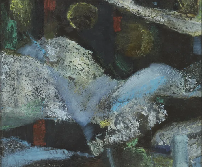 BUNBEG, COUNTY DONEGAL by Eileen Costelloe, oil on board, offered Dec 2012