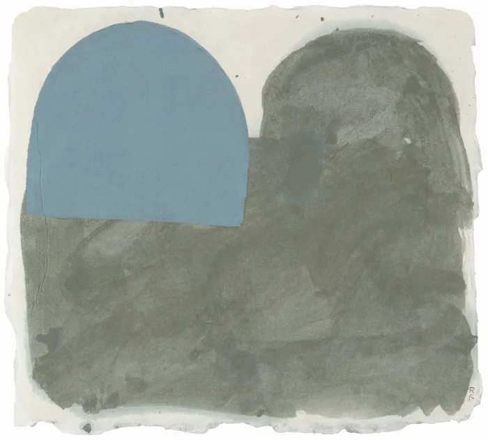Richard Gorman, UNTITLED, watercolour with gouache on Japanese paper