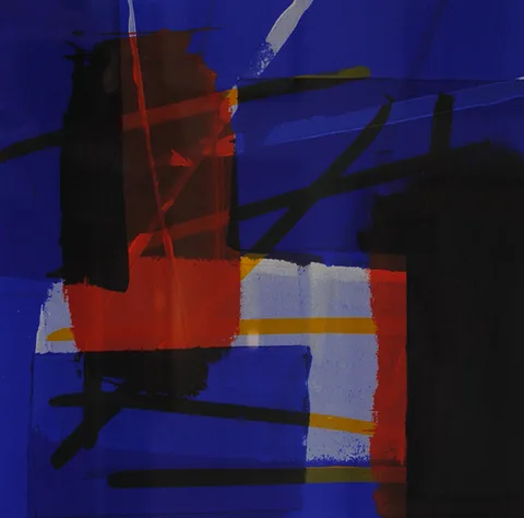 Martyn Robert Brewster, NIGHT MUSIC 146, 1998, silkscreen monoprint